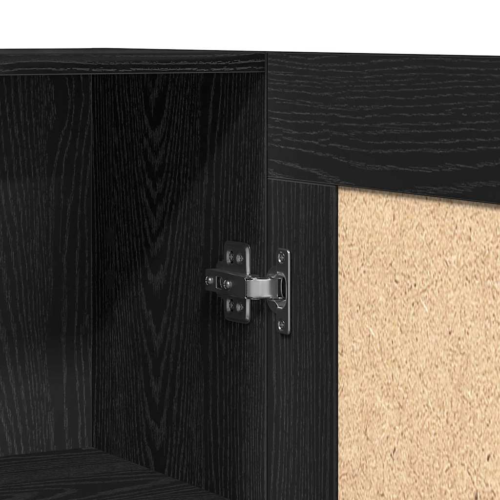 Ormarić za knjige Crni hrast 82,5 x 30,5 x 150 cm