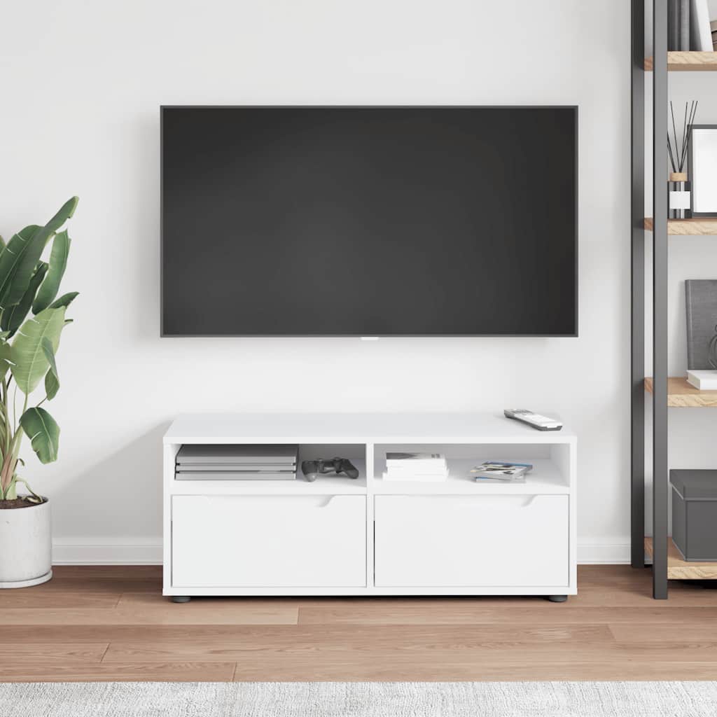 TV ormarić VISNES Bijeli 100x40x38 cm Inženirsko drvo