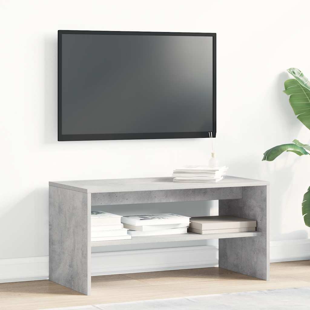 TV ormarić od iverice siva boja betona 80 x 40 x 40 cm