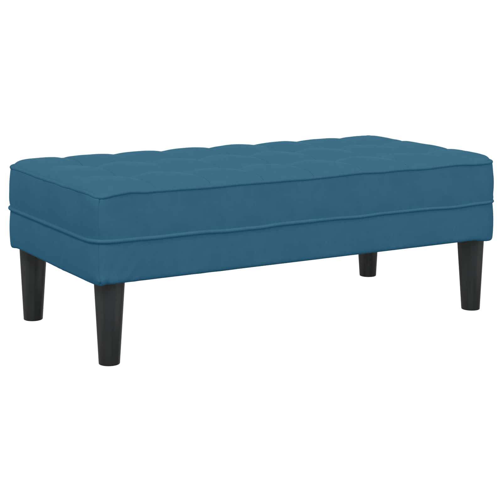 Set sofe s jastukom 2 pcs Plava Poliester