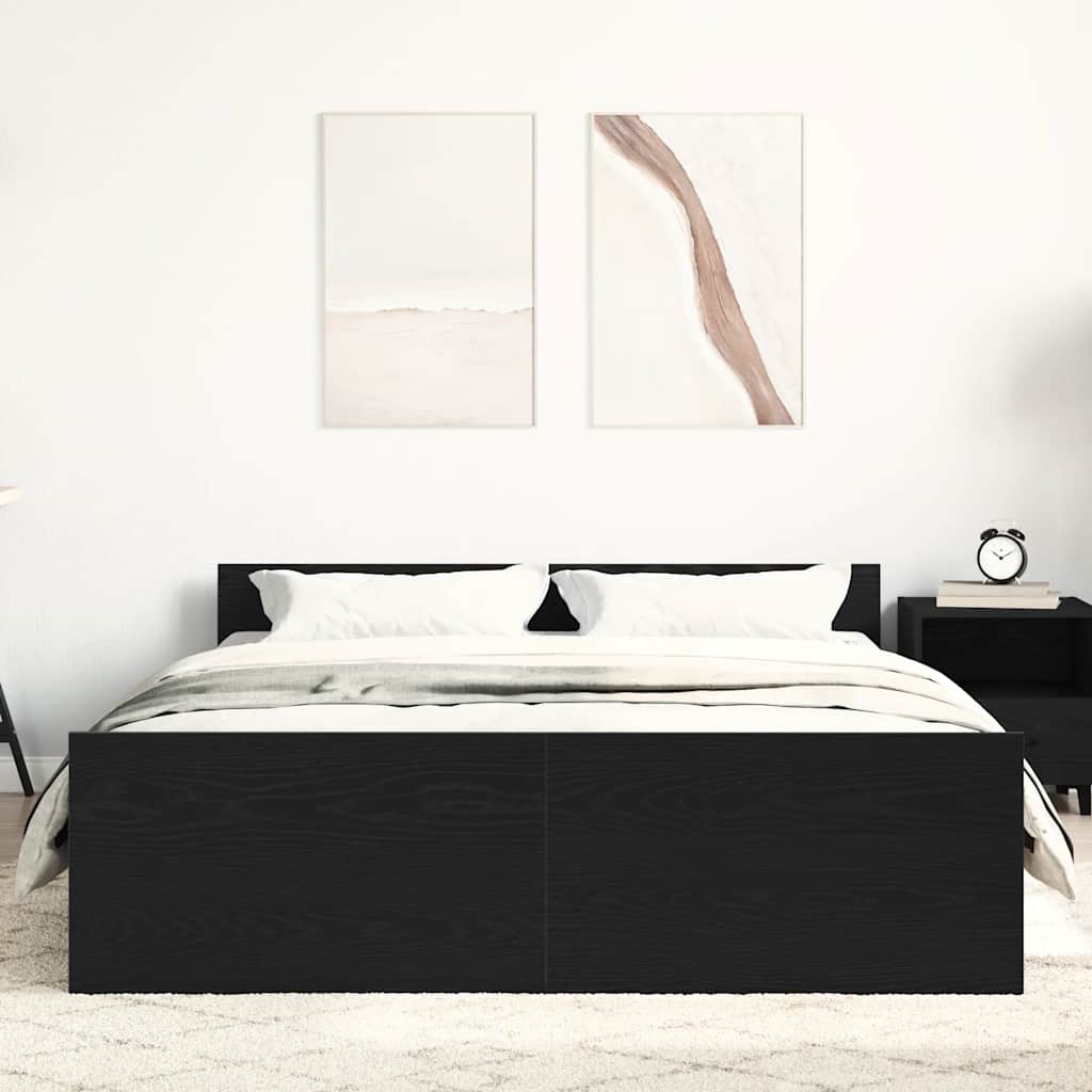Okvir kreveta bez madraca 135x190 cm konstruirano drvo