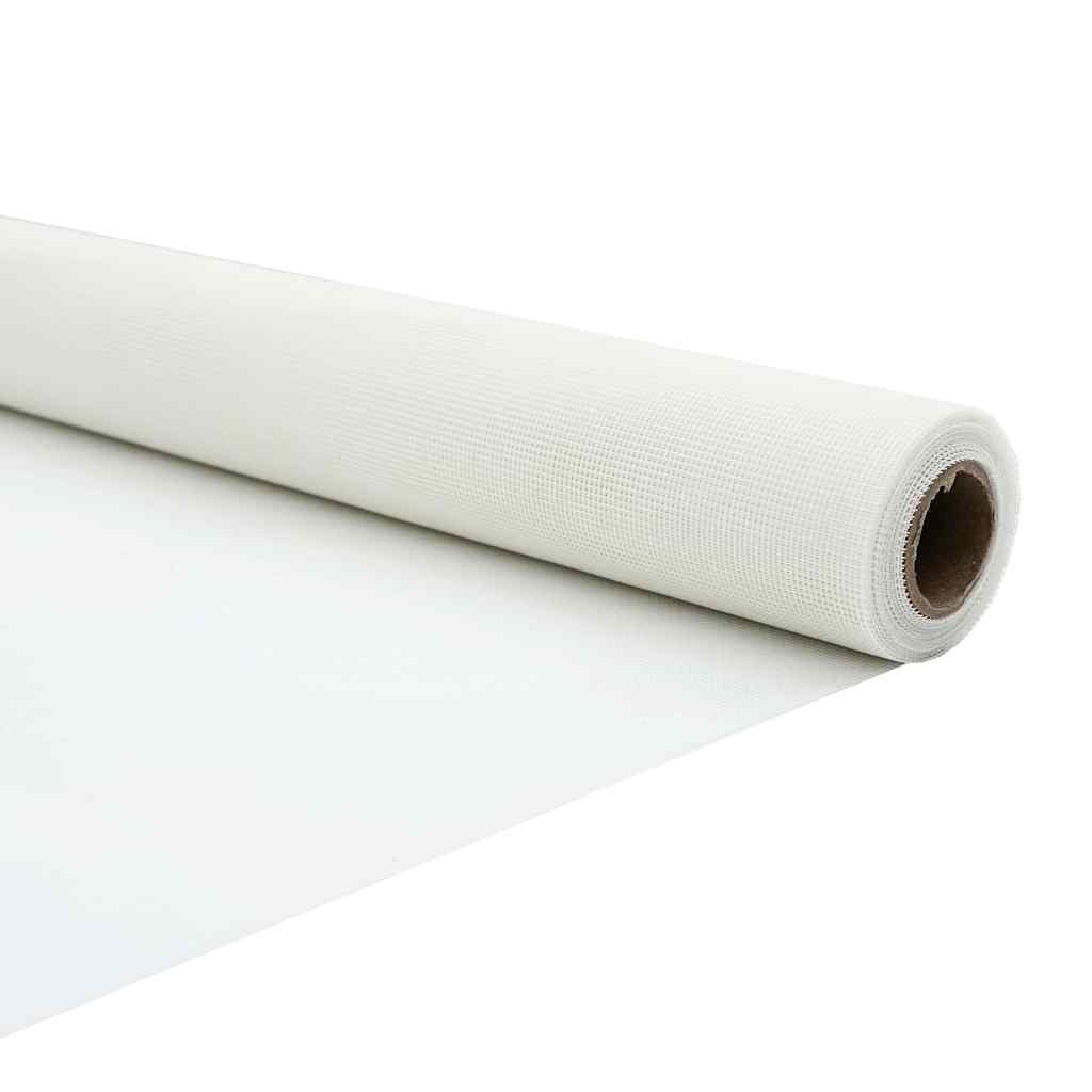 Mreža protiv insekata Bijelo 112 x 1000 cm Stakloplastika