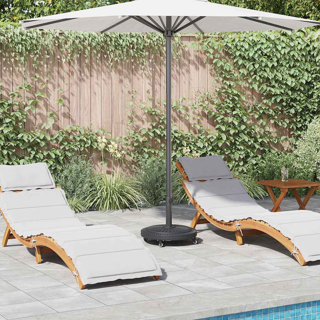 Baza za suncobran Art Deco Crna Ø 45 x 39.5 cm Željezo