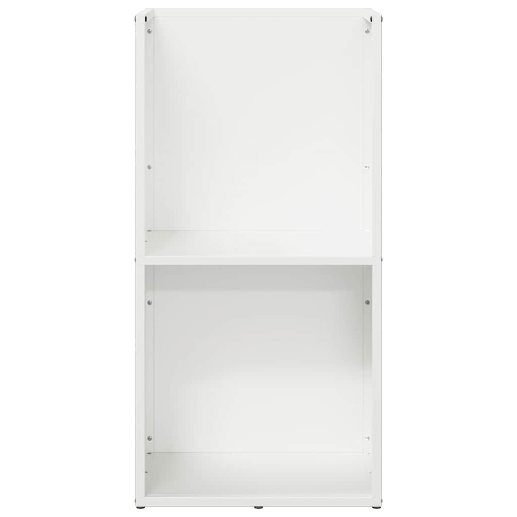 Stalak za drva bijela 40x30x80 cm hladno valjani čelik