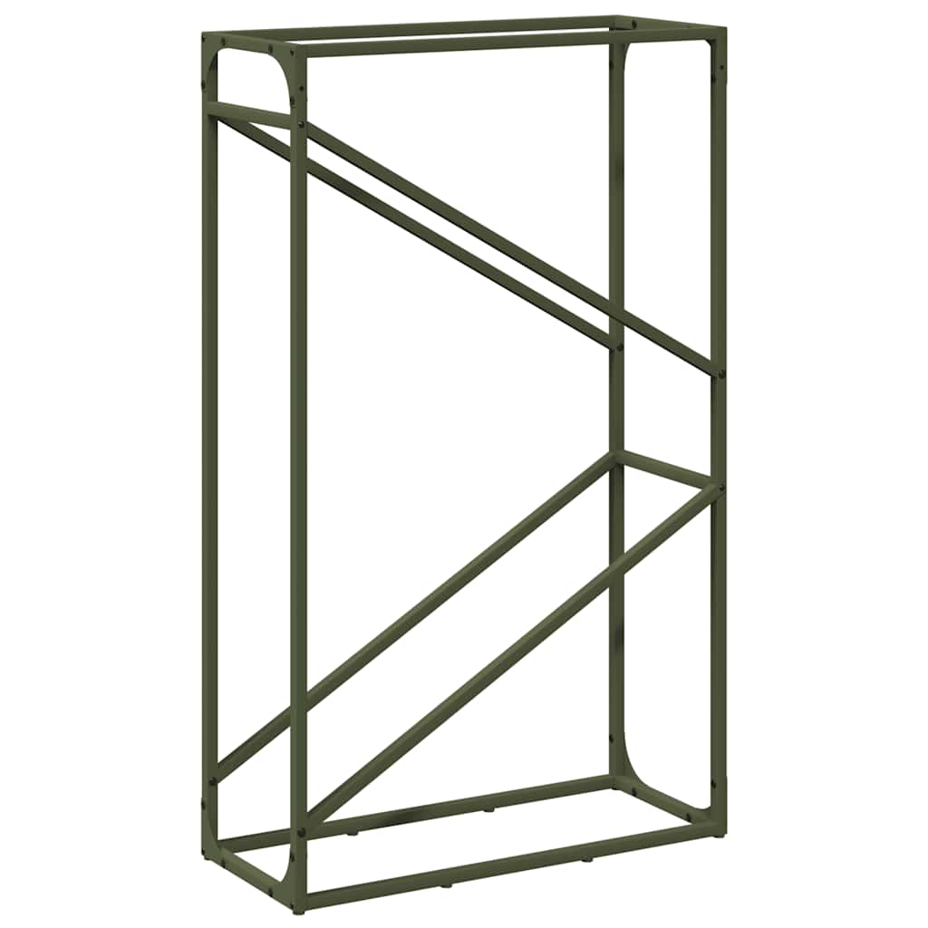 Stalak za drva 60x25x100 cm hladno valjani čelik