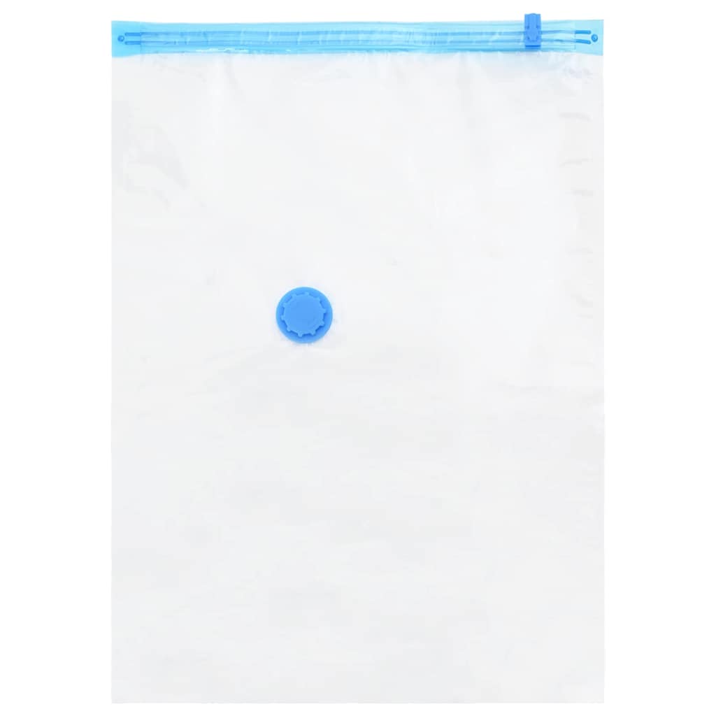 Vreće za spremanje 20 pcs Transparentne i plave 70 x 50 cm