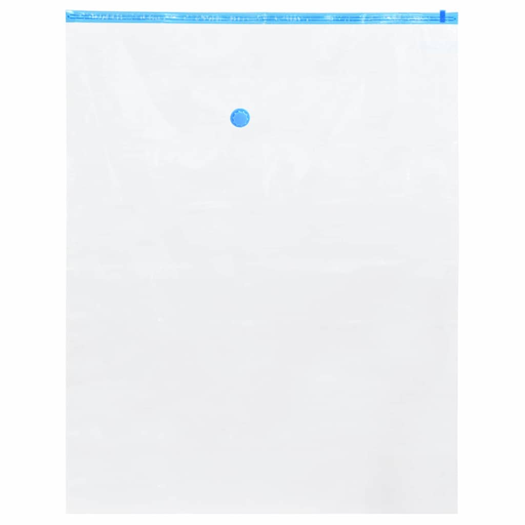 Vreće za spremanje 50 pcs Transparentne i plave 130 x 100 cm