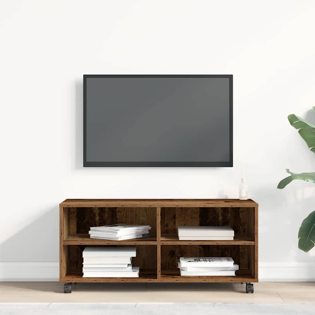 TV ormar Smeđa 90 x 35 x 40.5 cm Konstruirano drvo