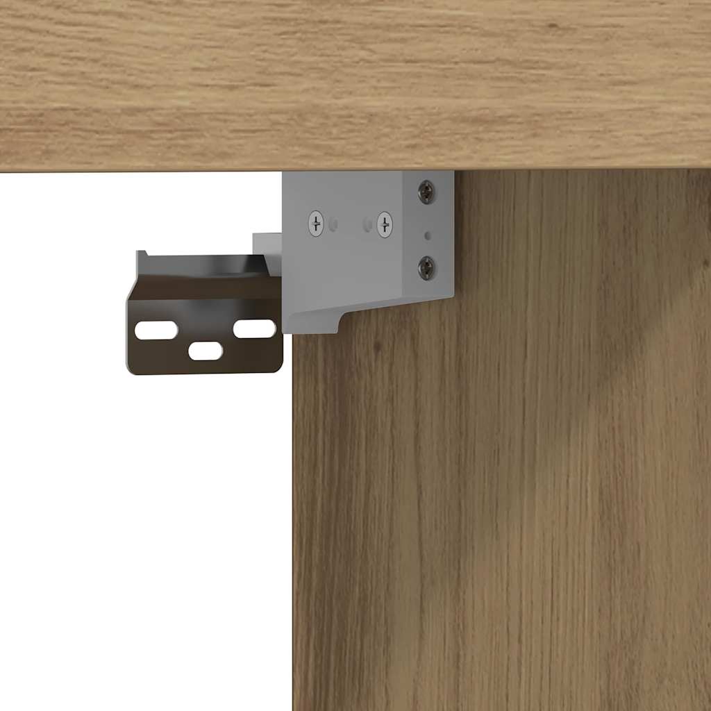 TV ormar hrast artisan 152 x 22 x 113 cm Konstruirano drvo