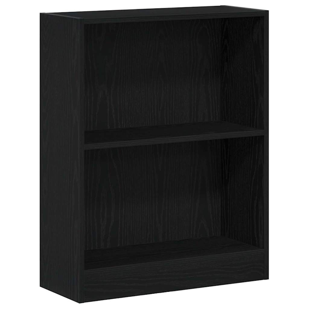 Ormarić za knjige Crni hrast 60 x 24 x 76 cm Konstruirano drvo