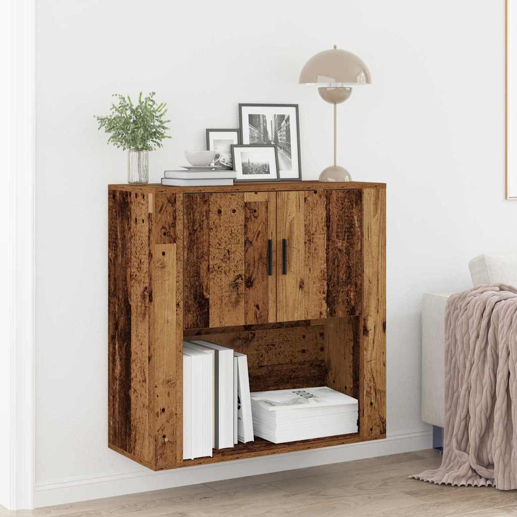Ormar za Zid Zidne Staro drvo 80 x 33 x 80 cm Konstruirano drvo