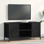 TV ormar Crni hrast 100 x 40 x 50 cm Konstruirano drvo