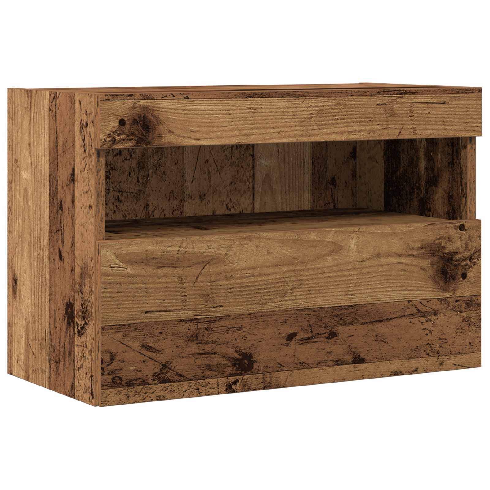 TV zidni ormar Staro drvo 60 x 30 x 40 cm Konstruirano drvo