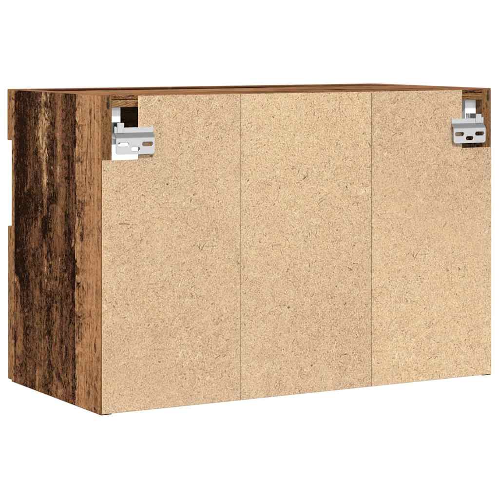 TV zidni ormar Staro drvo 60 x 30 x 40 cm Konstruirano drvo