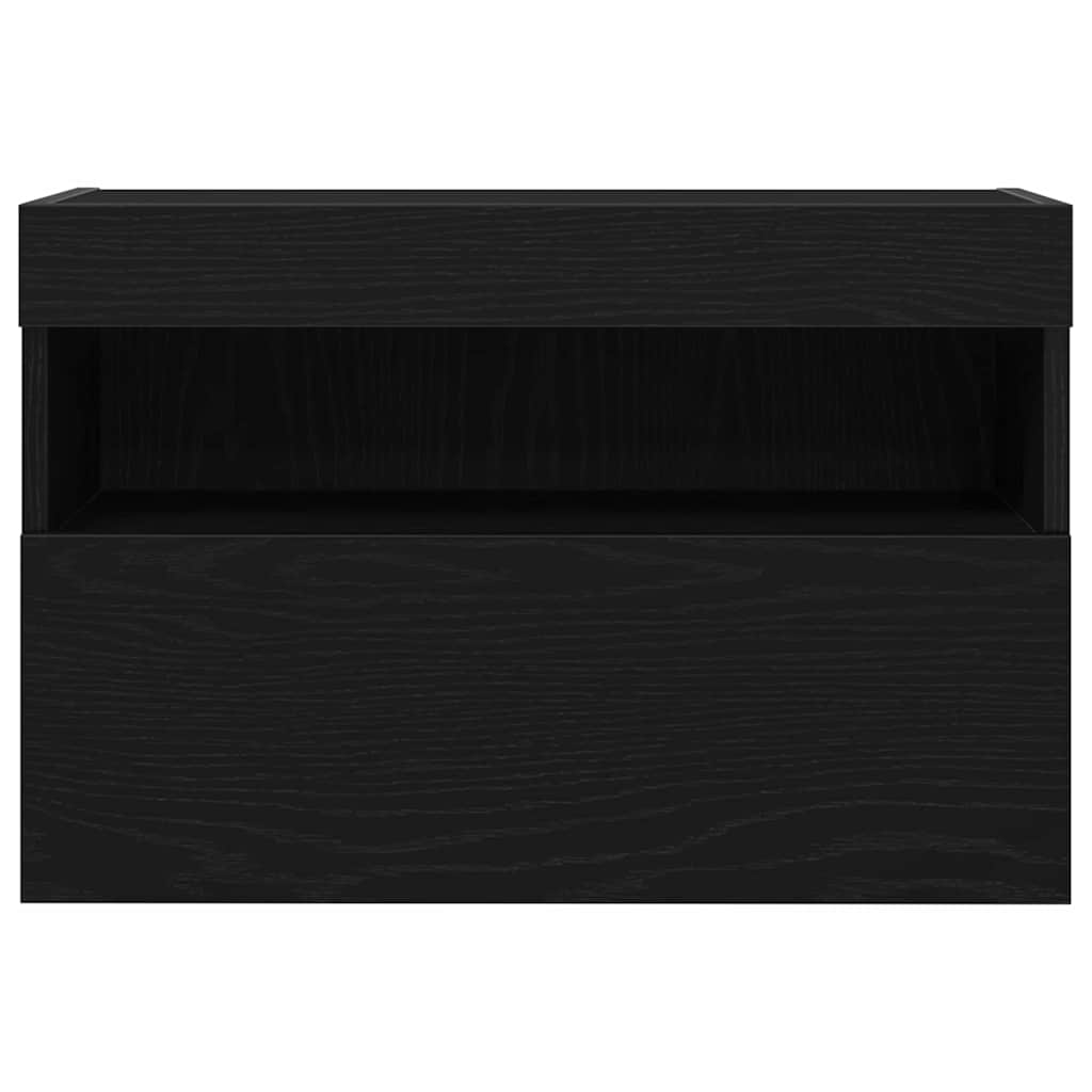 TV zidni ormar Crni hrast 60 x 30 x 40 cm Konstruirano drvo