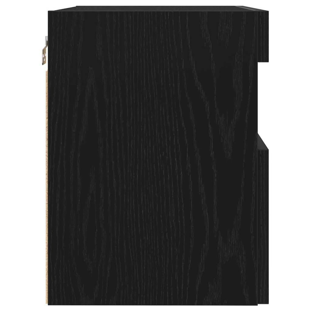 TV zidni ormar Crni hrast 60 x 30 x 40 cm Konstruirano drvo