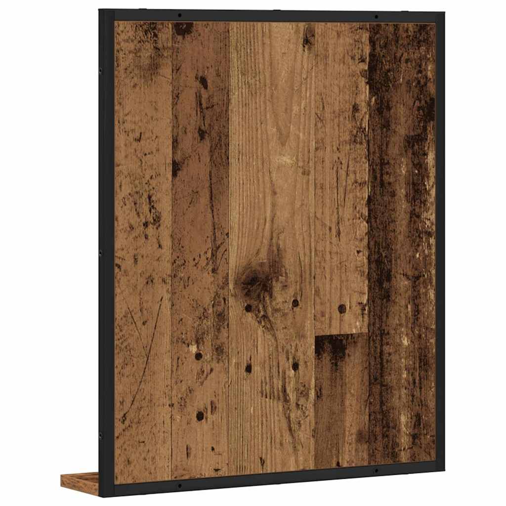 Ogledalo Staro drvo 50 x 12 x 60 cm Staklo i inženjerski drvo