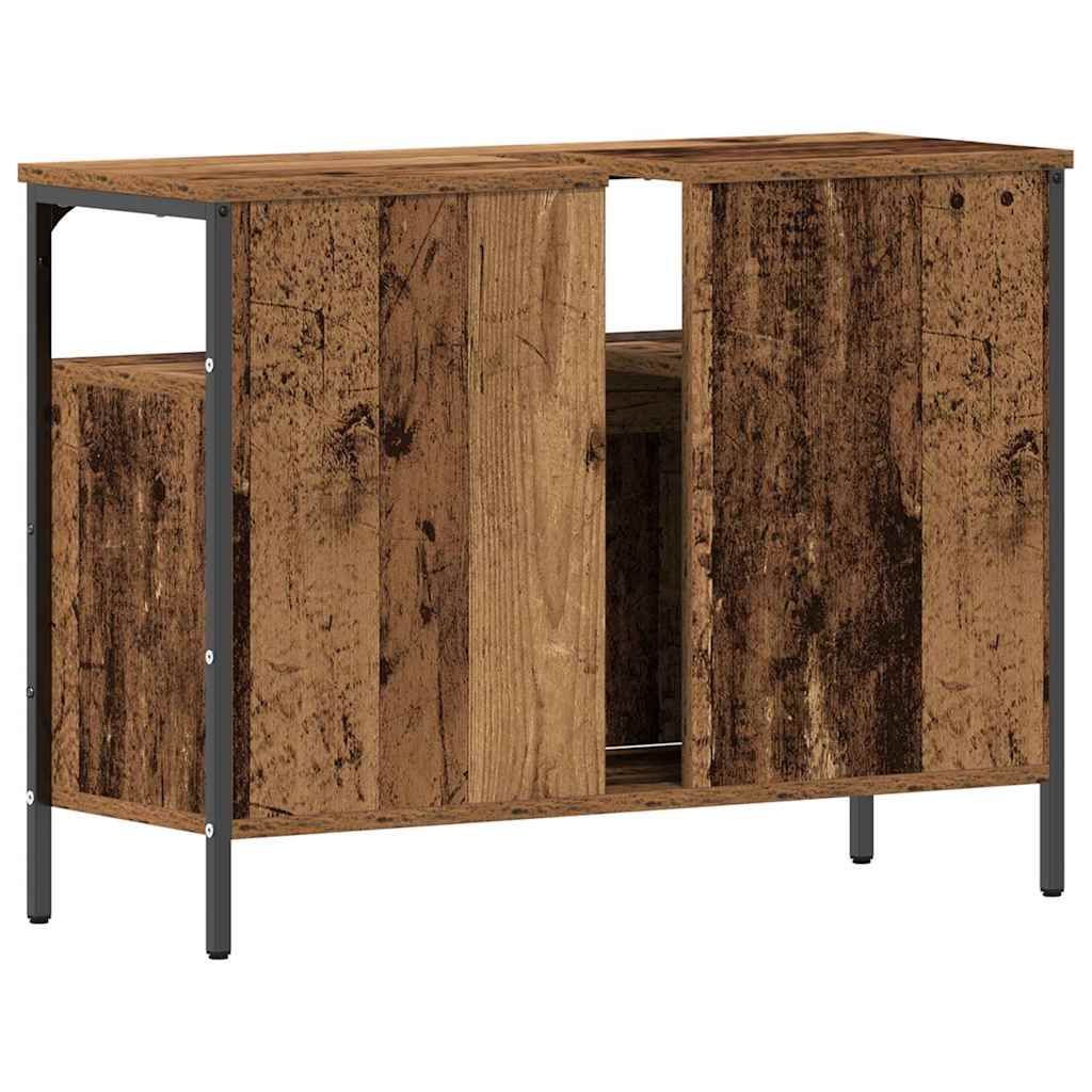 Kupaonski ormarić za sudoper Staro drvo 80 x 30 x 60 cm
