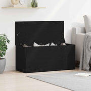 Kutija za spremanje s pohranom Crni hrast 100 x 42 x 46 cm