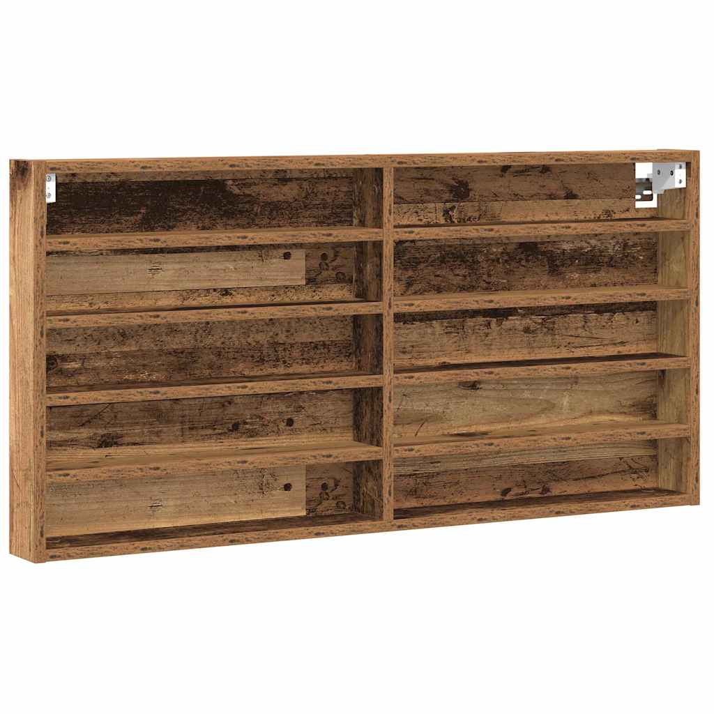Ormar za izlaganje s policom Zidne Staro drvo 100 x 8,5 x 50 cm