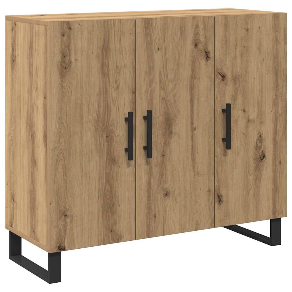 Kreveta Umjetnički hrast 90 x 34 x 80 cm Konstruirano drvo