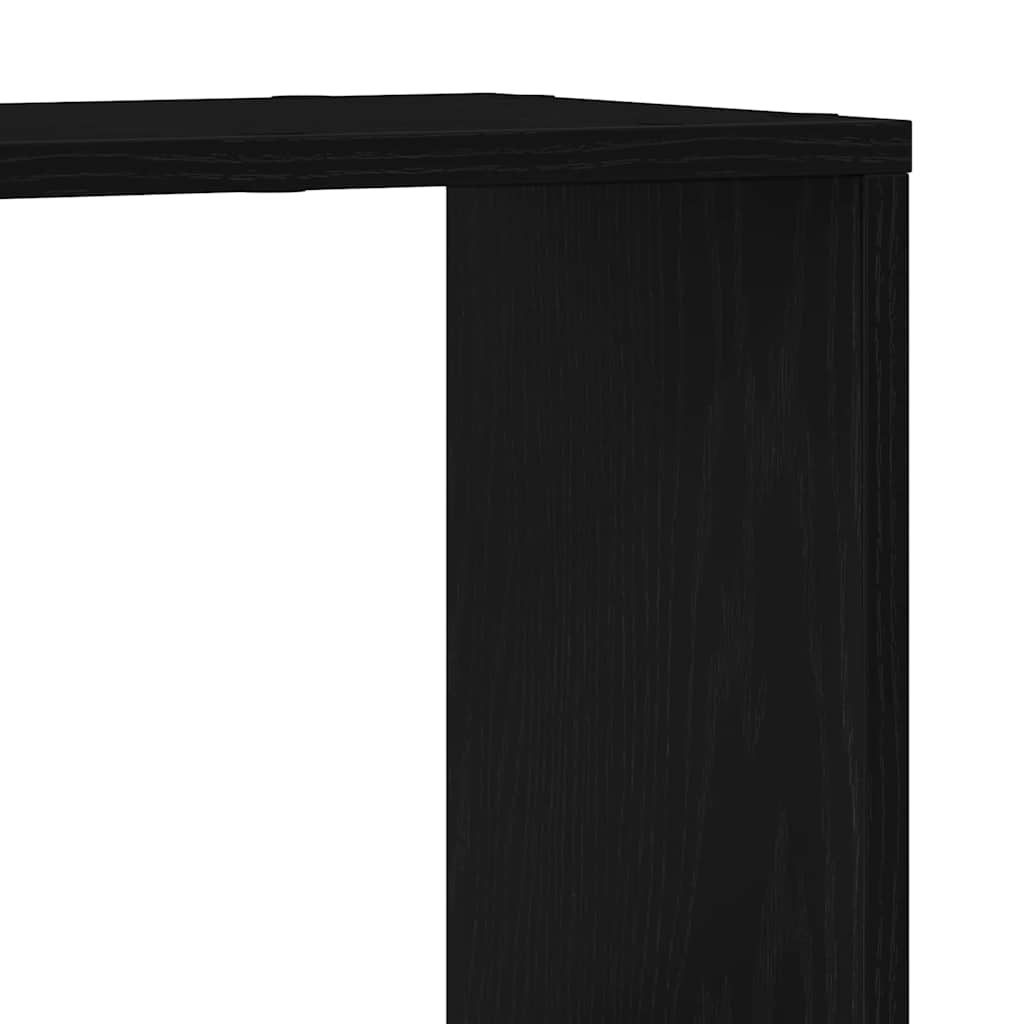Set TV komoda Zidne Crna 60 x 24 x 63 cm Konstruirano drvo