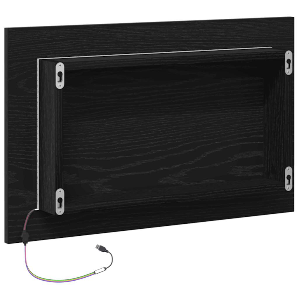 Donji Ormar crni hrast 60x46x81,5 cm lamelirano drvo