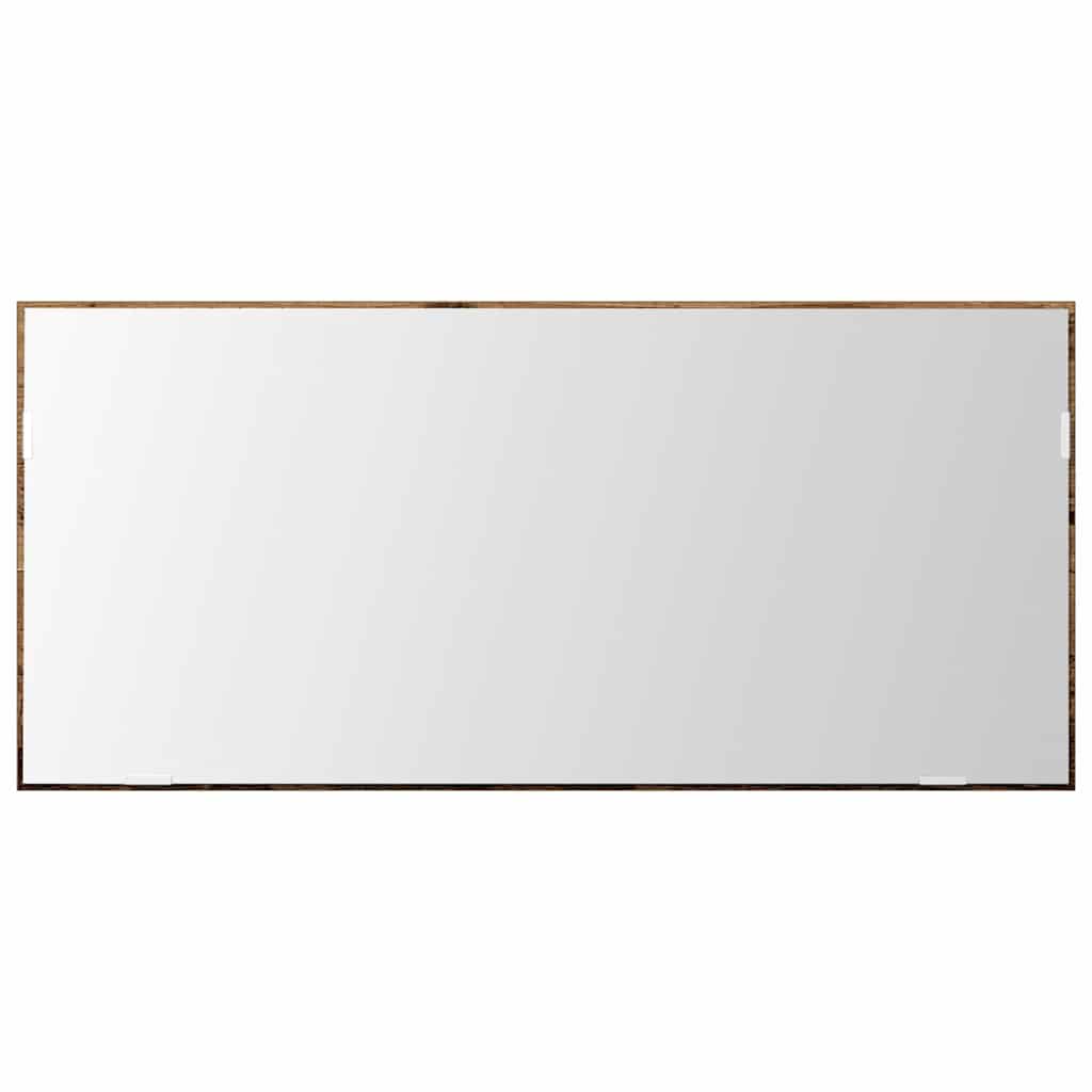 Ogledalo Zidne Staro drvo 80 x 37 cm Staklo i inženjerski drvo