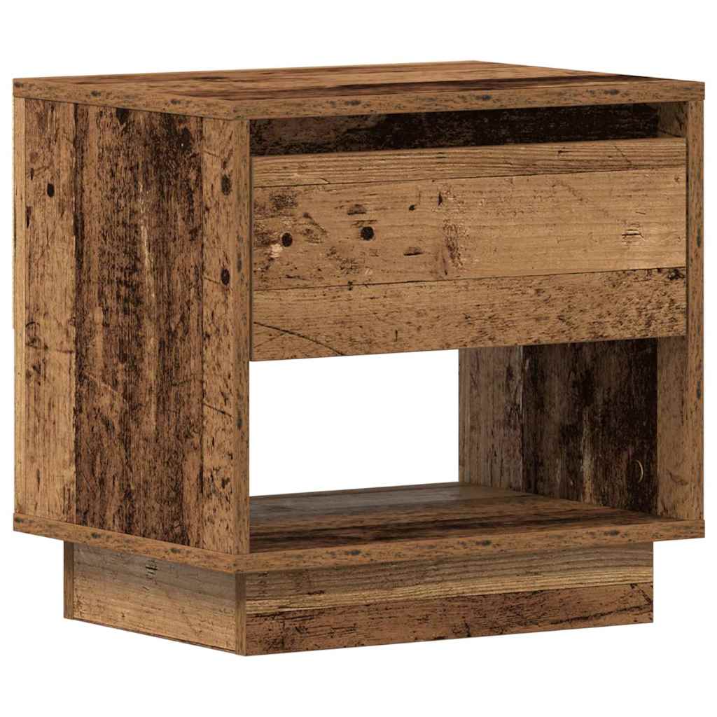 Noćni ormarić Staro drvo 45 x 34 x 44 cm Konstruirano drvo
