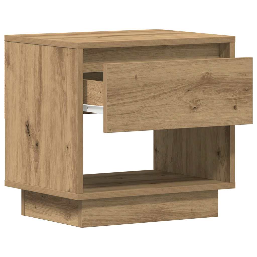 Noćni ormarić s ladicama 2 pcs Umjetnički hrast 45 x 34 x 44 cm