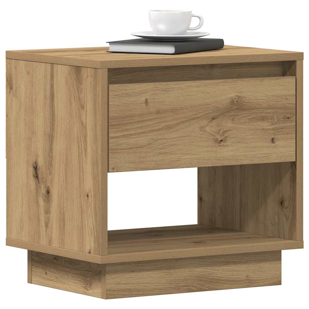 Noćni ormarić s ladicama 2 pcs Umjetnički hrast 45 x 34 x 44 cm