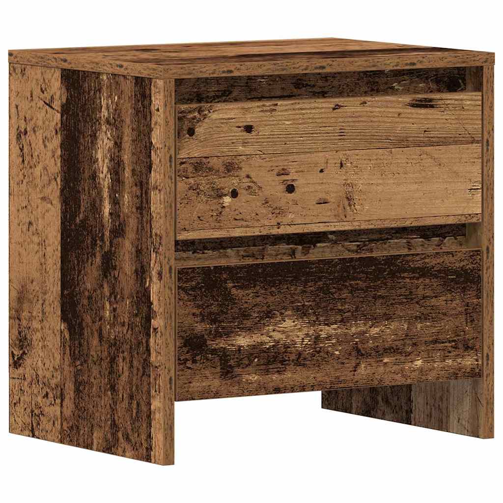 Noćni ormar s ladicama 2 pcs Staro drvo 45 x 34 x 44,5 cm