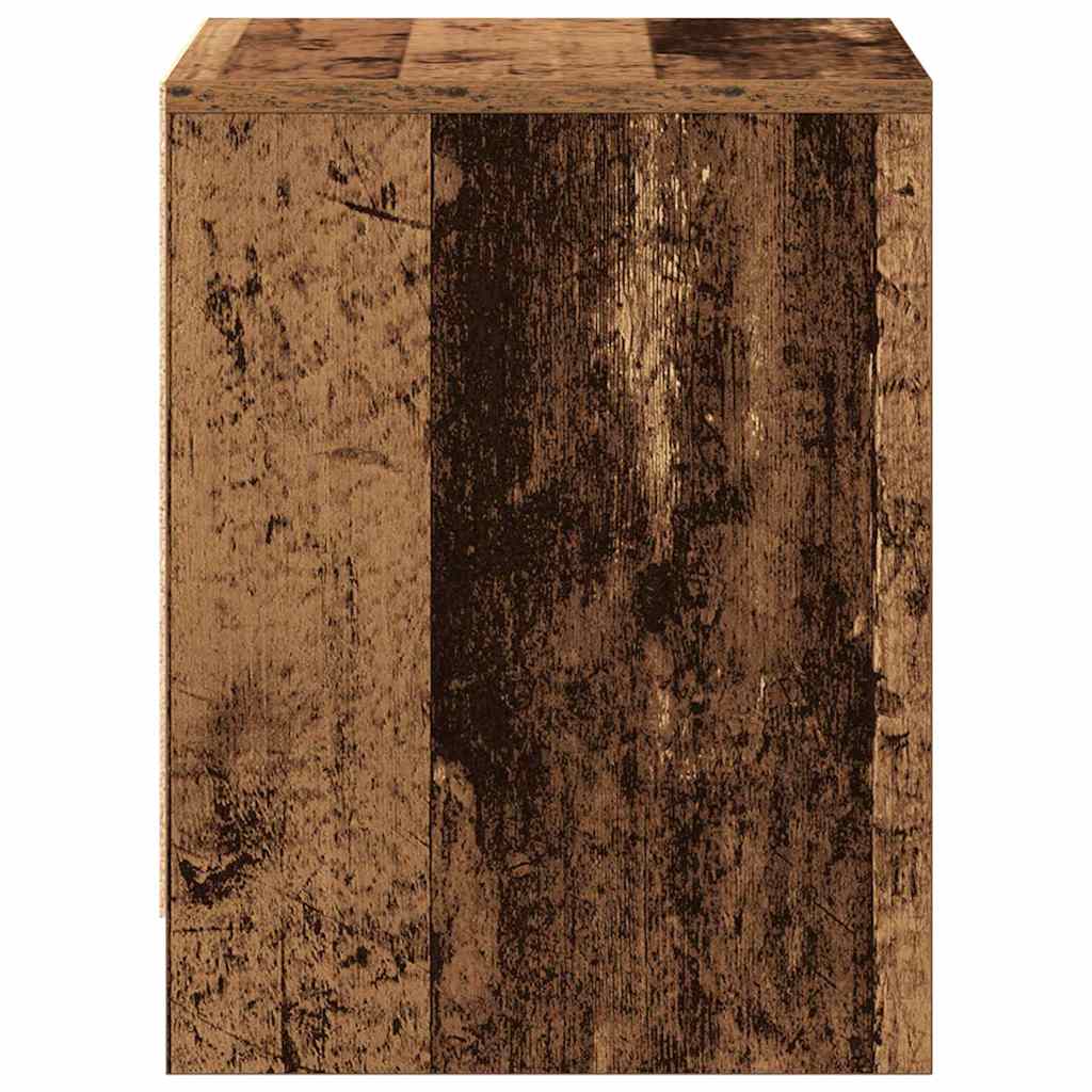 Noćni ormar s ladicama 2 pcs Staro drvo 45 x 34 x 44,5 cm
