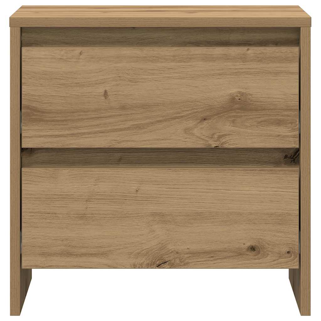 Noćni ormar s ladicama Umjetnički hrast 45 x 34 x 44,5 cm