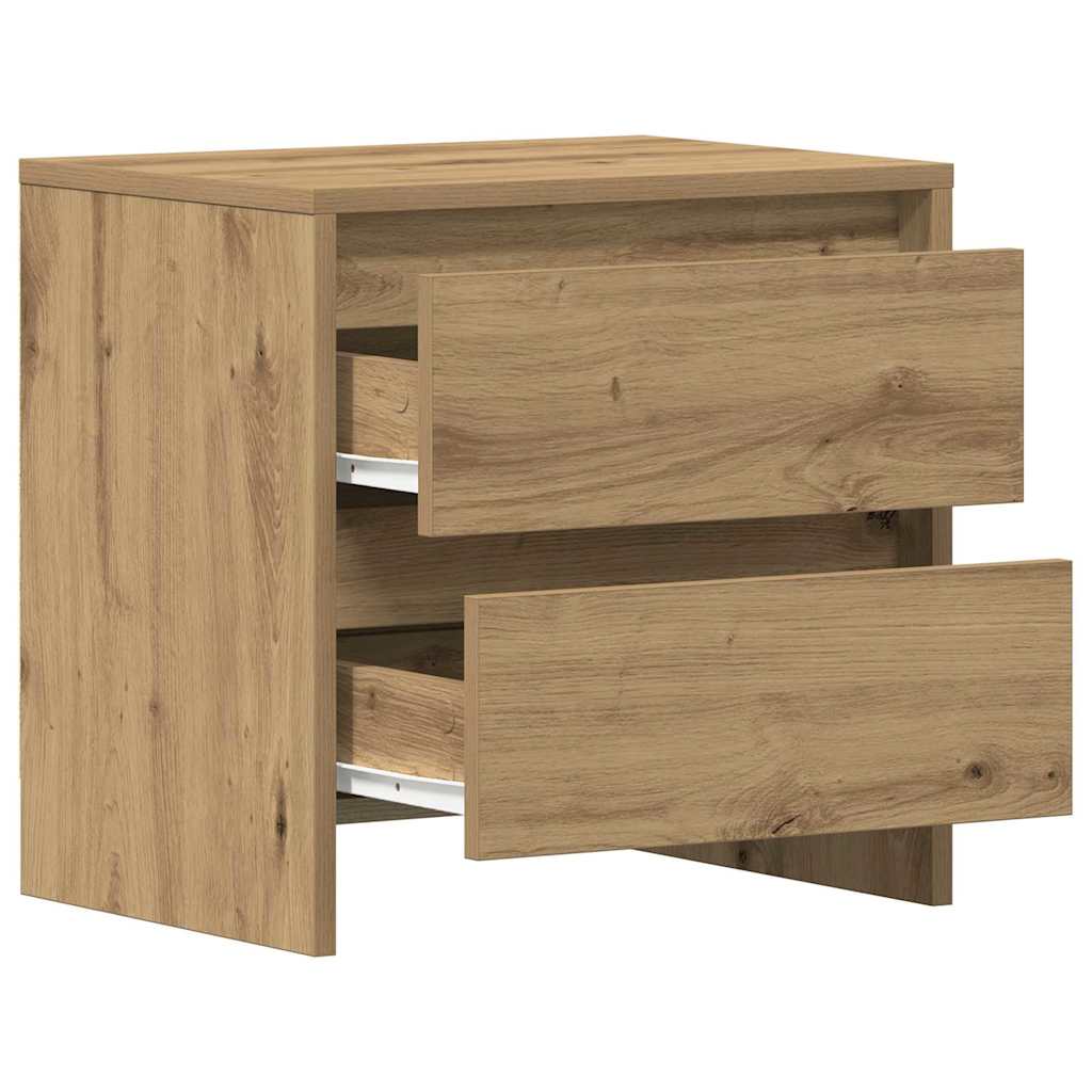 Noćni ormar s ladicama 2 pcs Umjetnički hrast 45 x 34 x 44,5 cm