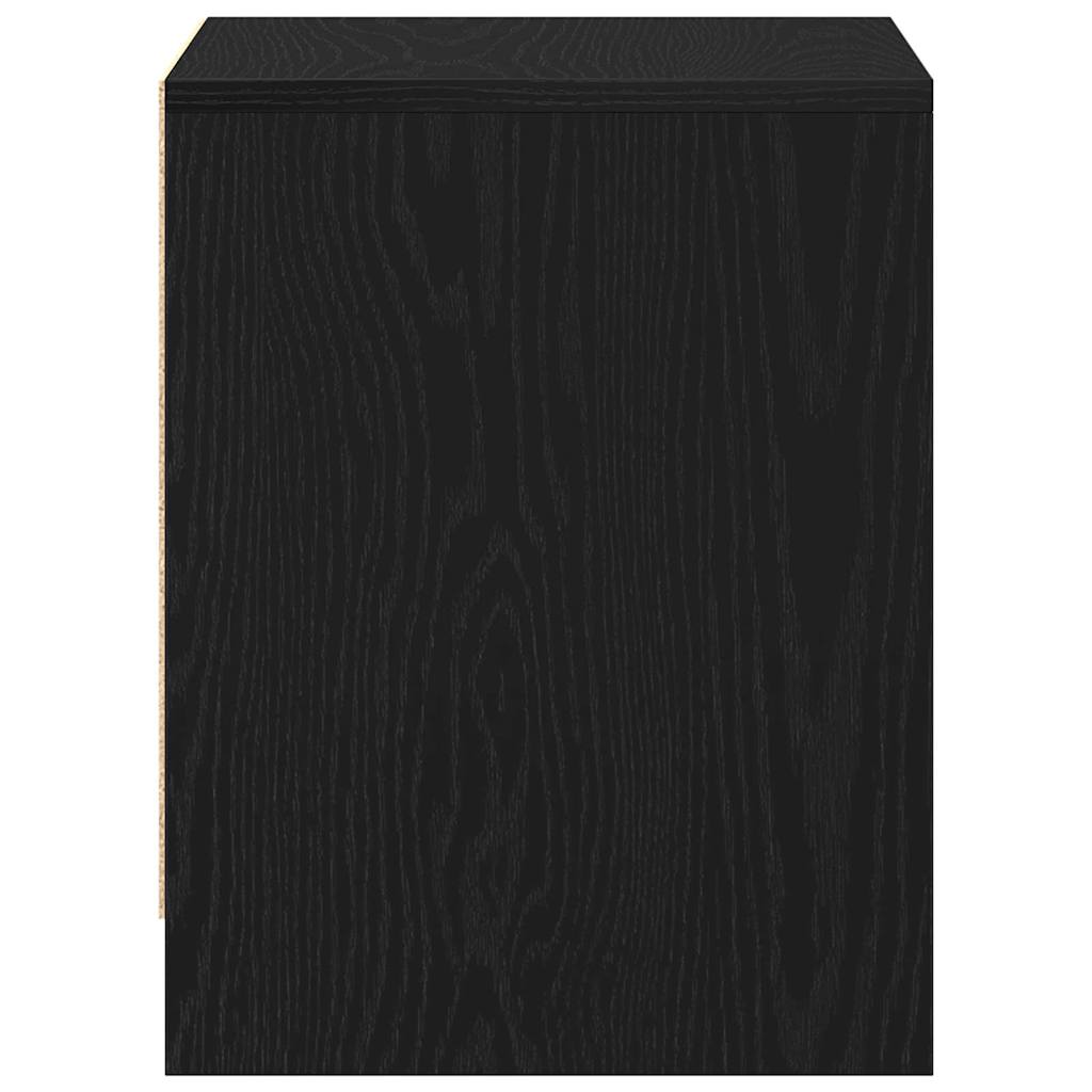 Noćni ormar Crni hrast 45 x 34 x 44,5 cm Konstruirano drvo