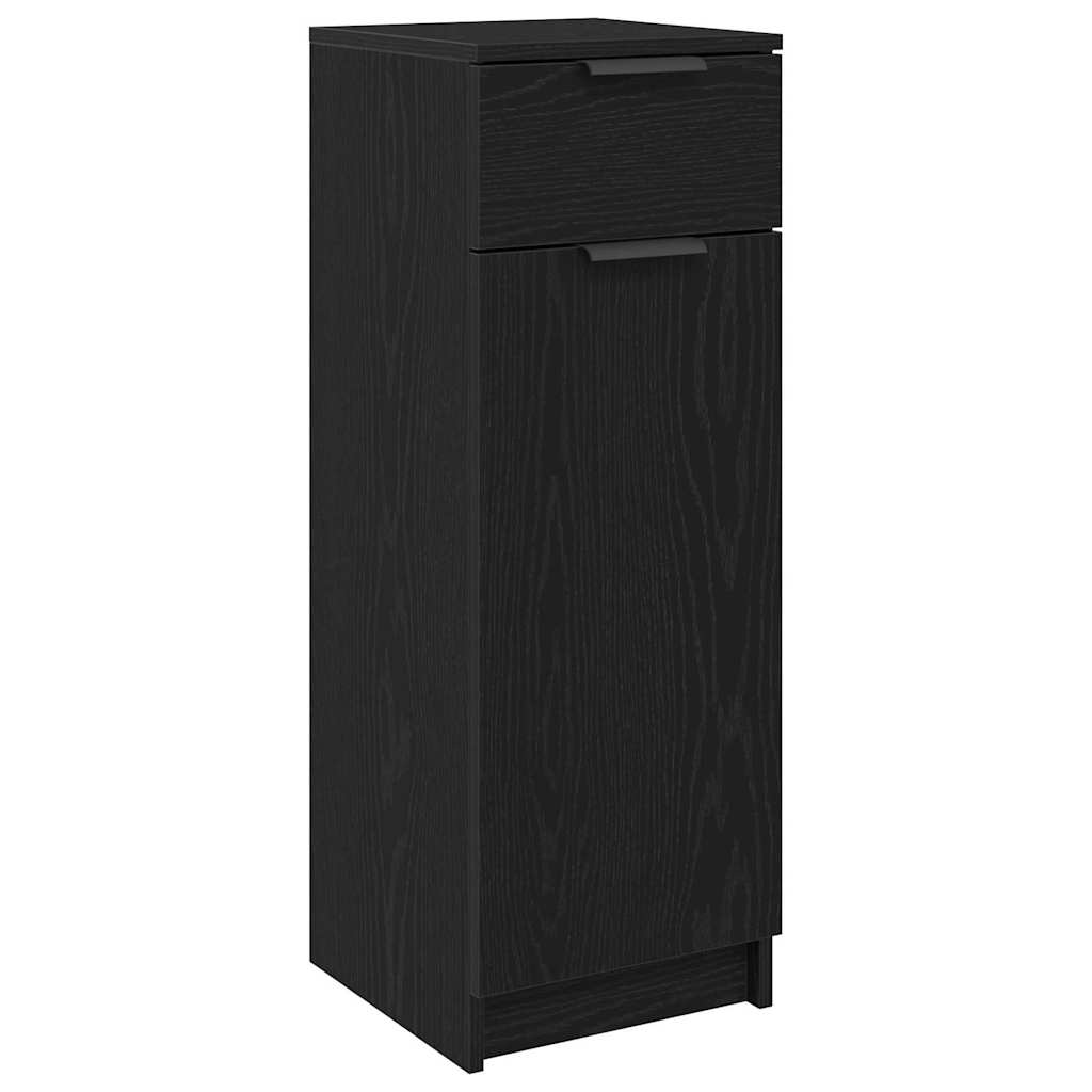 Kupaonski ormar Crni hrast 32 x 34 x 90 cm Konstruirano drvo