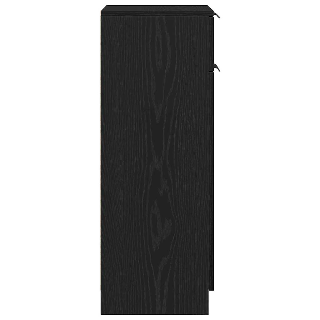 Kupaonski ormar Crni hrast 32 x 34 x 90 cm Konstruirano drvo
