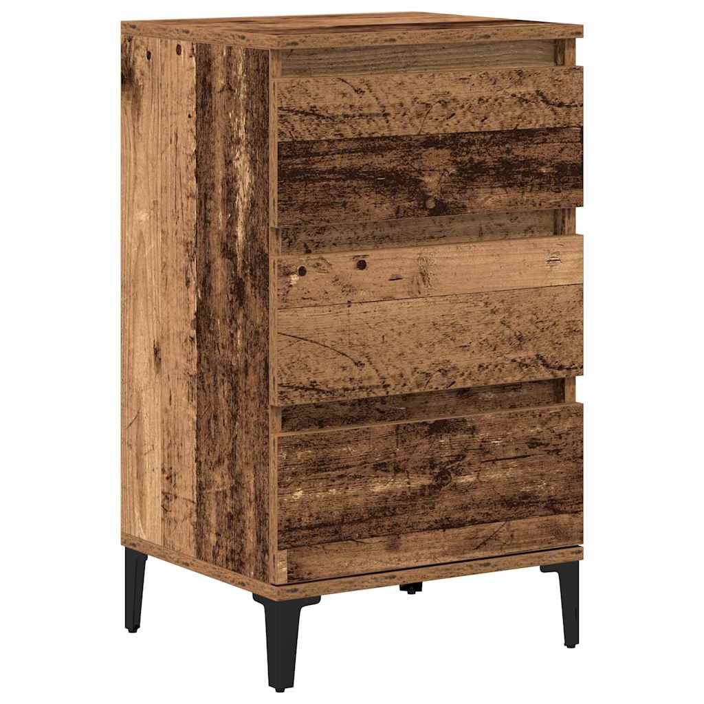 Noćni ormar Staro drvo 45 x 35 x 44 cm Konstruirano drvo