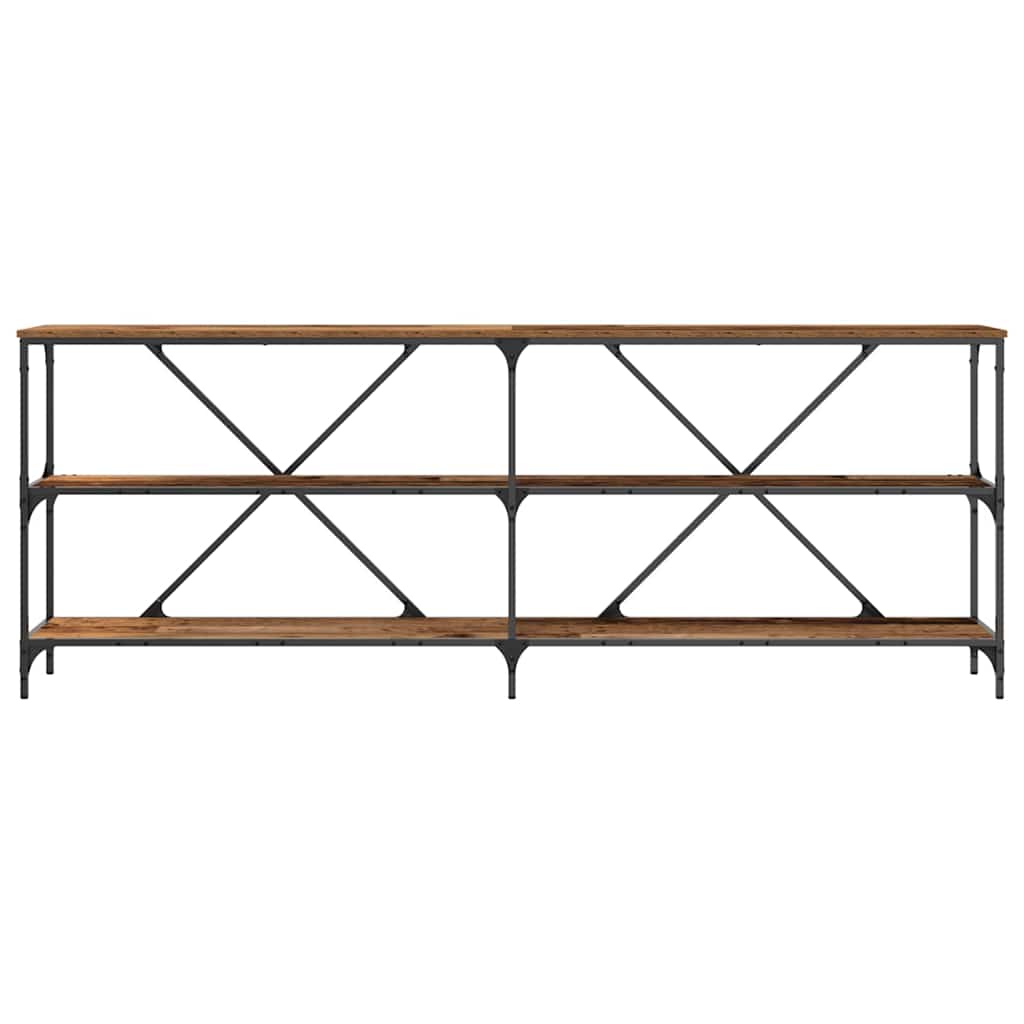 Konzolna stolica Staro drvo 200 x 30 x 75 cm Konstruirano drvo