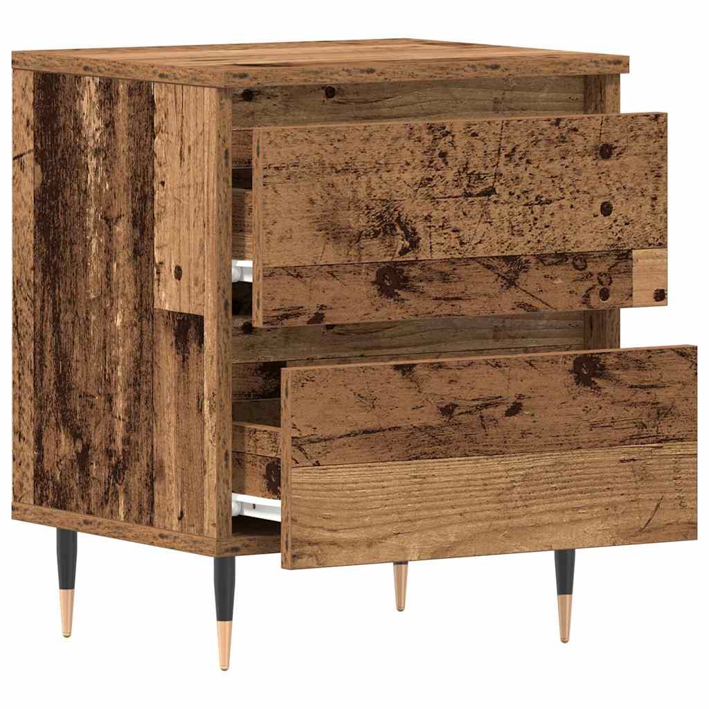 Noćni ormar Staro drvo 40 x 35 x 50 cm Konstruirano drvo
