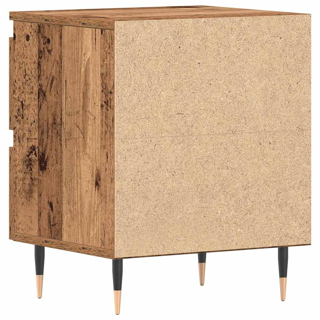 Noćni ormar Staro drvo 40 x 35 x 50 cm Konstruirano drvo