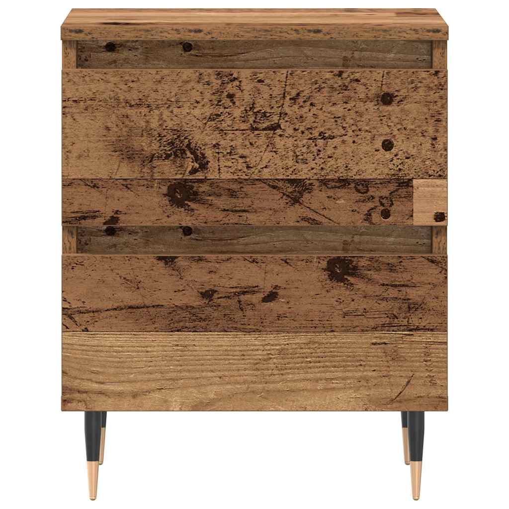 Noćni ormar Staro drvo 40 x 35 x 50 cm Konstruirano drvo