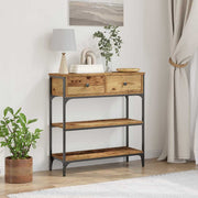 Konzolna stolica Staro drvo 72,5 x 25 x 75 cm Konstruirano drvo