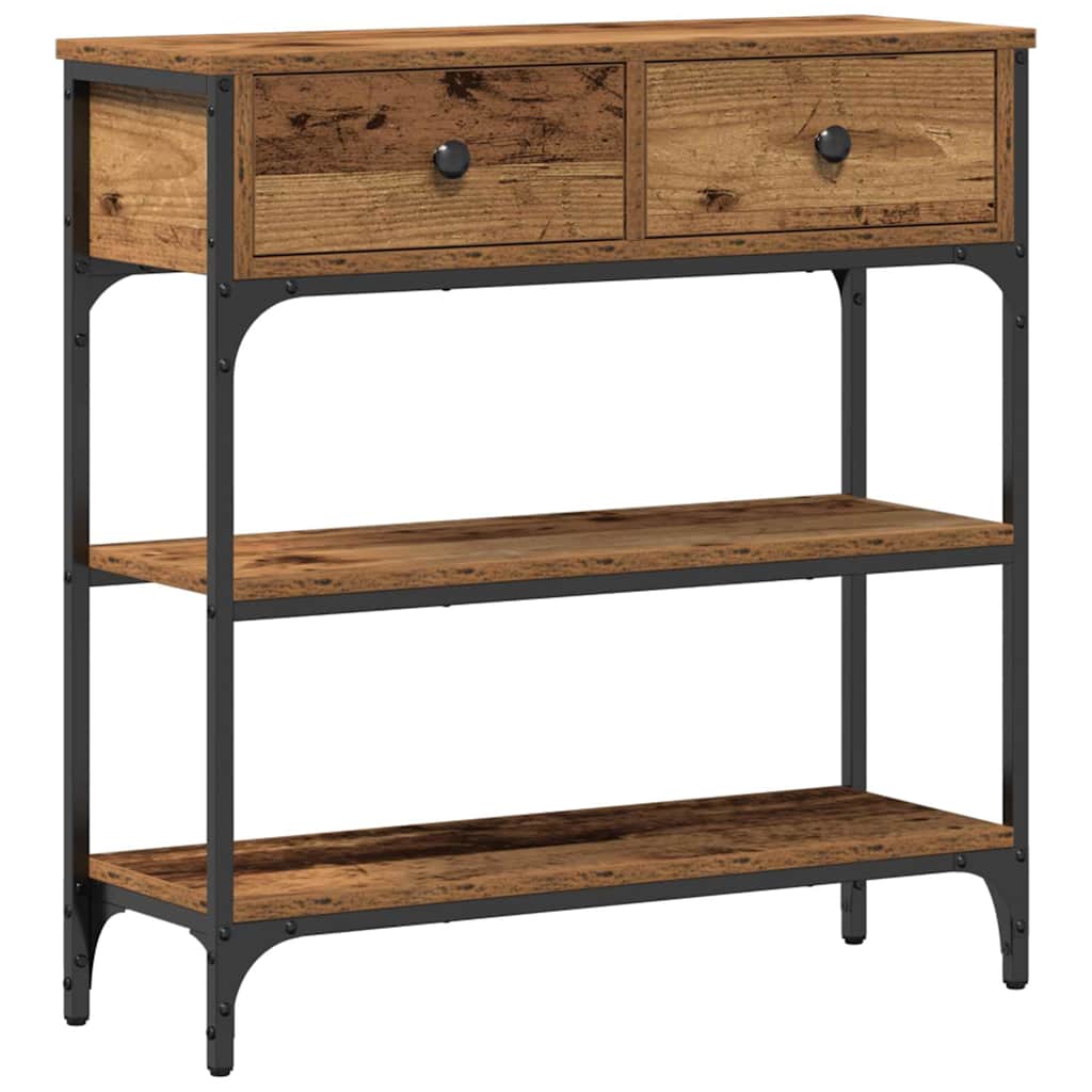 Konzolna stolica Staro drvo 72,5 x 25 x 75 cm Konstruirano drvo
