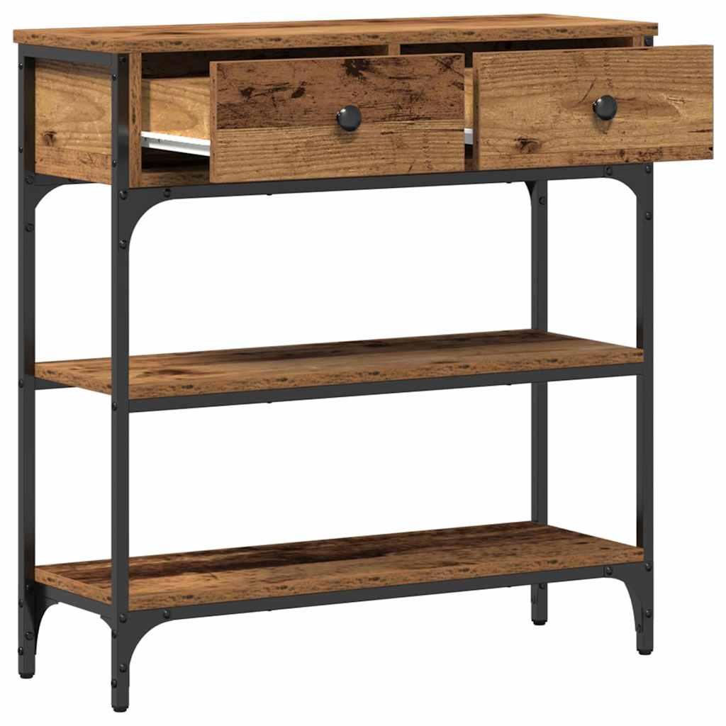 Konzolna stolica Staro drvo 72,5 x 25 x 75 cm Konstruirano drvo