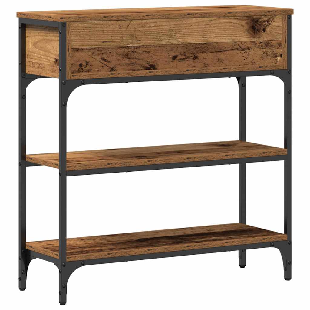 Konzolna stolica Staro drvo 72,5 x 25 x 75 cm Konstruirano drvo