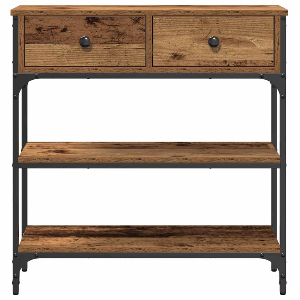 Konzolna stolica Staro drvo 72,5 x 25 x 75 cm Konstruirano drvo