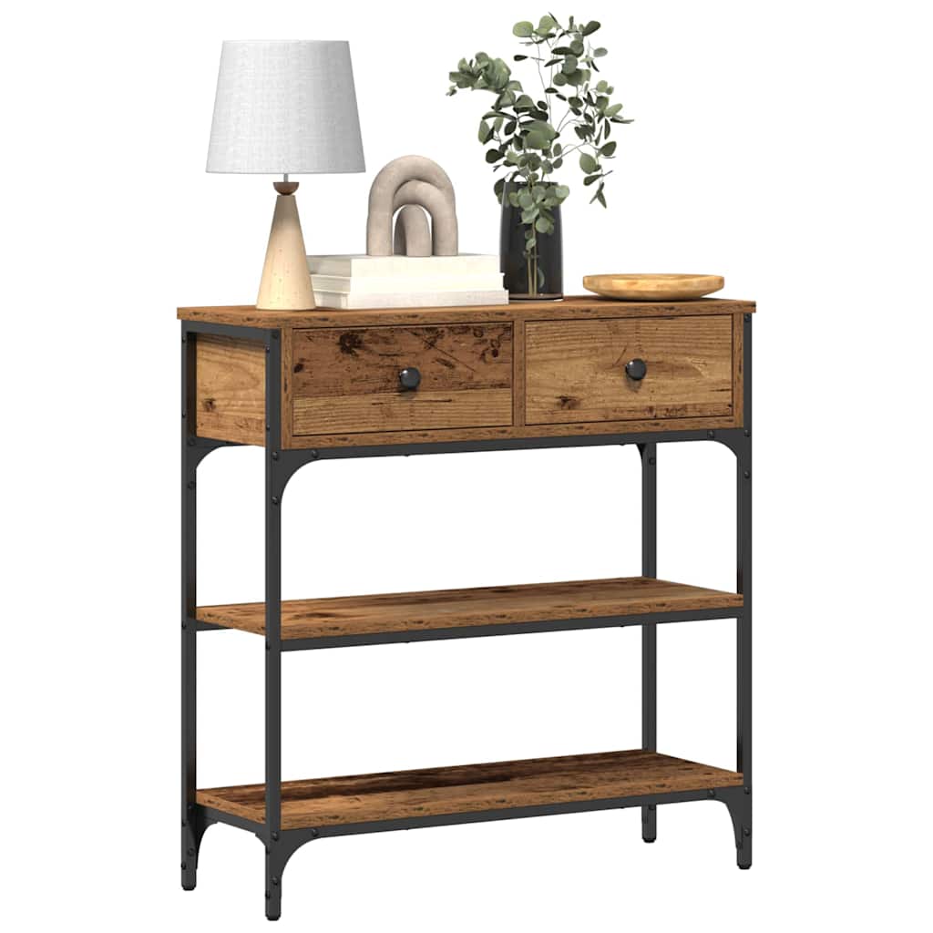 Konzolna stolica Staro drvo 72,5 x 25 x 75 cm Konstruirano drvo