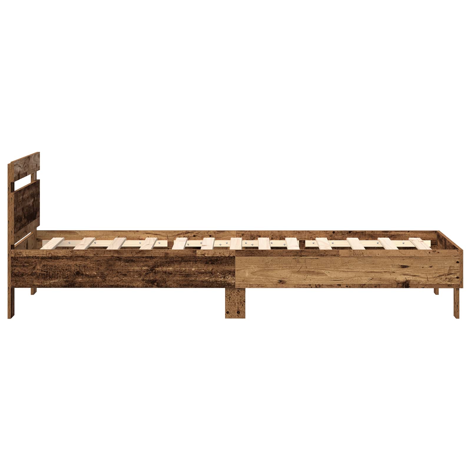Krevetna konstrukcija Staro drvo 100 x 200 cm Konstruirano drvo